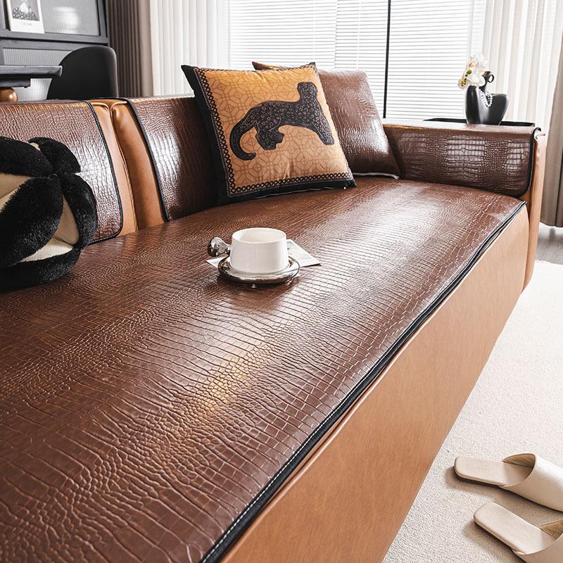 

Sofa Towel Popular New Sofa Cover Full Cover Leather Sofa Cushion Nordic Style Cover A Whole Waterproof 78-80