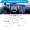 Hg89 Speedometer Dashboard Gauge Rings Trim Speedometer Bezel Trim Automotive Interior Accessories for MKIV 97-03