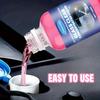 Advanced Glass Windshield Wiper Fluid, 1:100 Concentrated Solution, Suitable for Removing Water Stains, Tar, and Oxidation Layers, Keeping 