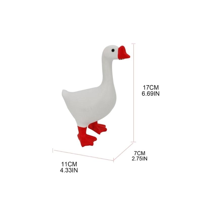 Creative Duck/Goose Model Figure Table Office Ornament Car Living Room Decoration Statue Desktop Cabinet Modern Deco