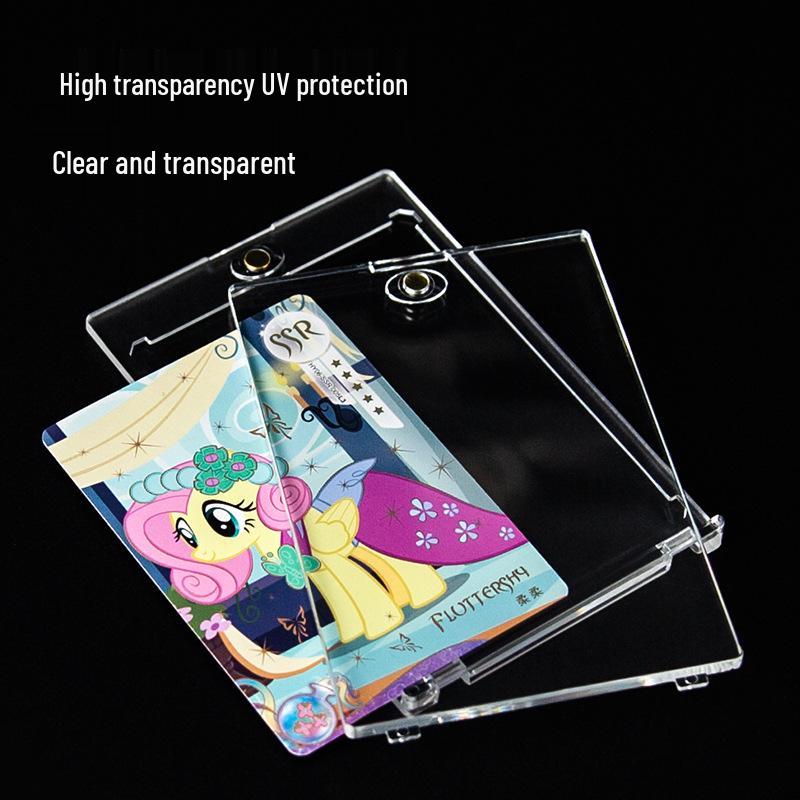 35PT Star Card Magnetic Transparent Brick Set for Naruto, Pokemon, Yu-Gi-Oh, Ultraman
