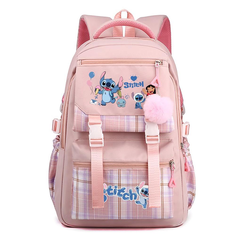 Anime Cartoon Print Large-Capacity Backpack Campus Boys' And Girls' School Bags