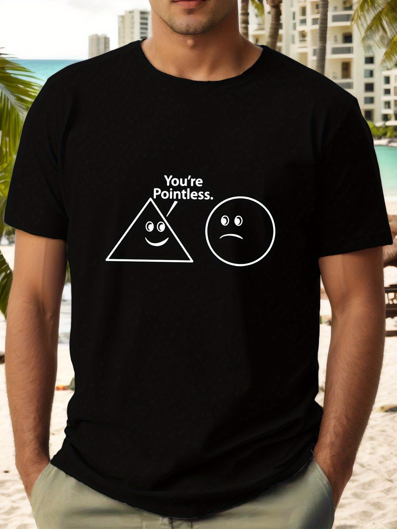 You Re Pointless Summer Minimalist Stylish Short-Sleeve T-shirt XXL