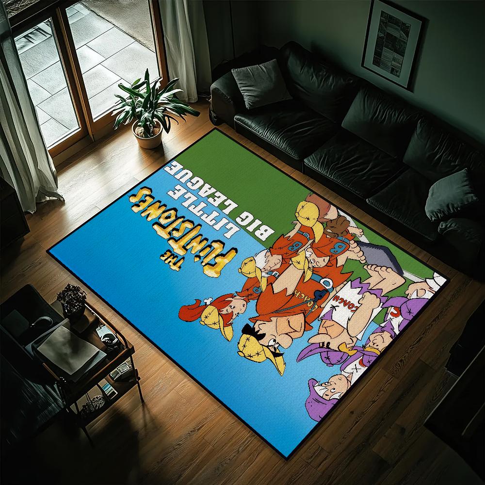 

Cartoon T-The Flintstones small carpet Bedside Kitchen Bath Living Home House Bedroom Floor Mat Doormat Rug Decoration SJR40x60CM