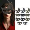 Retro Masquerade Mask Mardi Gras Mask Venetians Party Mask Half Face Mask for Halloween Ball Cosplay Performances Props