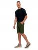 Men's Shorts with Pockets, Elastic Waistband with Drawstring, MORAJ 3XL KHAKI