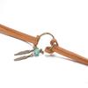 Women Bohemian Choker Boho Feather Bead Pendant Brown Leather Chain Necklace  Lady Jewelry Party Gift