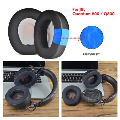 Komfort og Støjreduktion Tykkere Ørepuder Ørepuder til Quantum 800/Q800 Gaming Headsets Kølende Gel Ørekopper