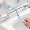 Flexible S Bend Toilet Cleaning Brush Tool Set 3 Assorted Hues Plastic Material D57B