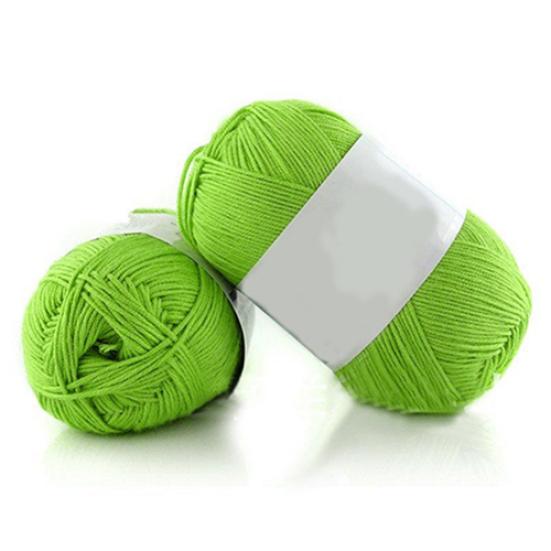 1Pc 50g Per Skein Soft Bamboo Crochet Cotton Knitting Baby Knit Wool Yarn