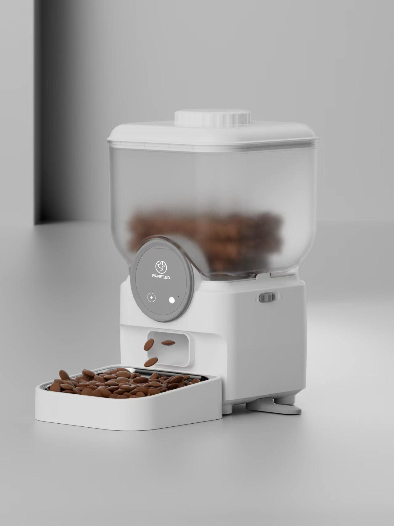 

Smart Pet Automatic Feeder Wide-angle high-resolution video Night Vision Pet Smart Cat Feeder US standard