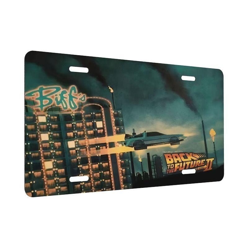 Souvenir Metal License Plate, Custom Auto Sign 15x30cm