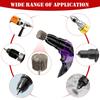20PCS Sanding Flap Set with 6mm Shank Grinding Wheel Head Sander Abrasive Tools Sandpaper Rust Removal for Dremel Rotary Tools