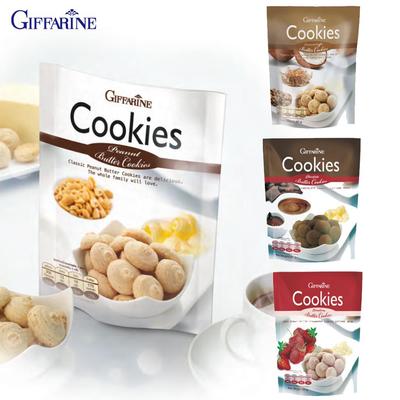 Giffarine Deva Butterkekse Erdnuss / Kokosnusskaffee / Schokolade / Erdbeere, 100 % thailändischer Duftreis oder thailändischer Hom-Mali-Reis (glutenfrei) 60 g