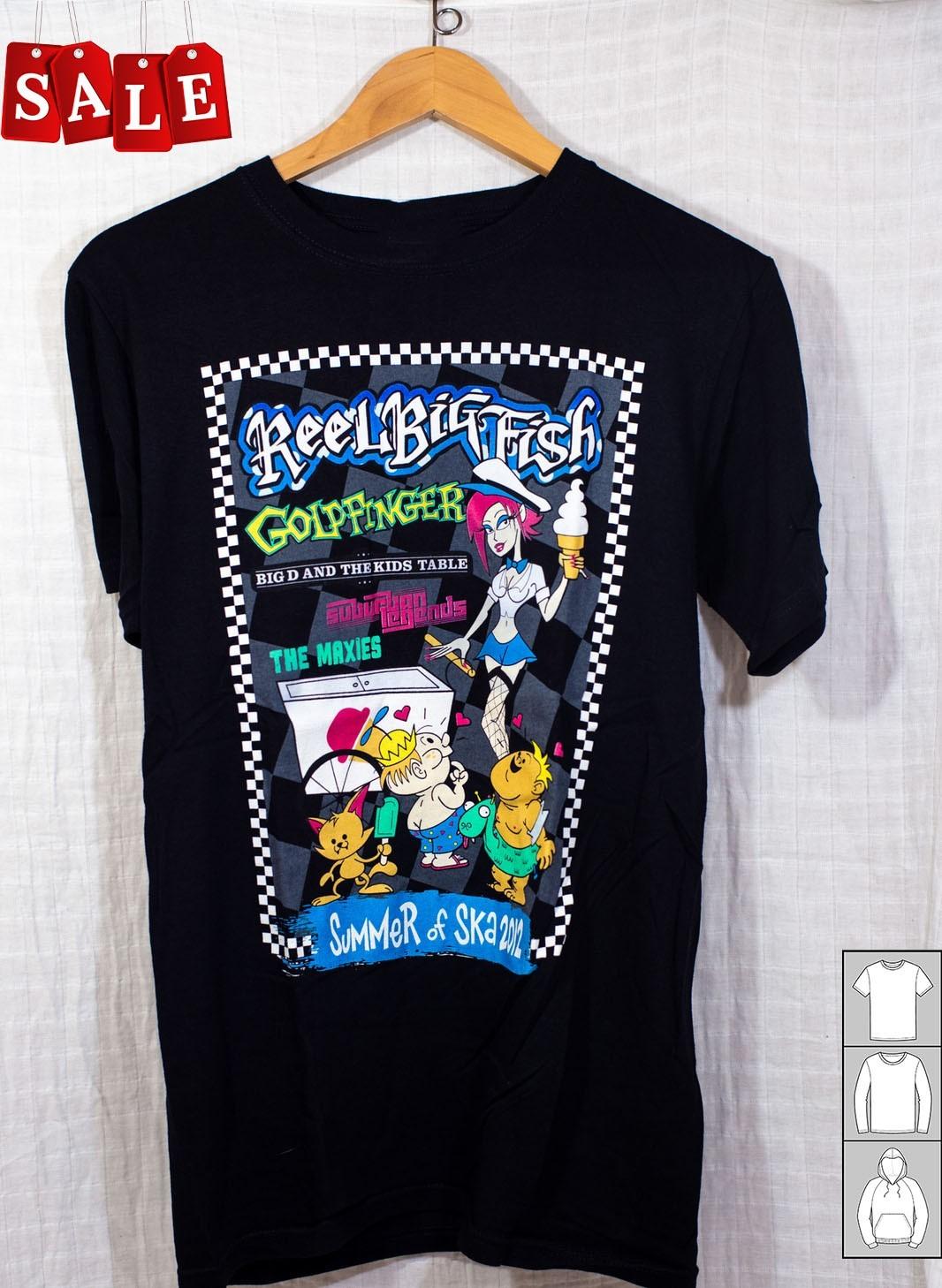 New Reel Big Fish Concert Christmas Gift Unisex S-5XL Shirt MO44 Unisex T-Shirt XXXXL