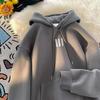 Couple Vintage Loose Hooded Sweatshirt For Men Women Autumn Winter