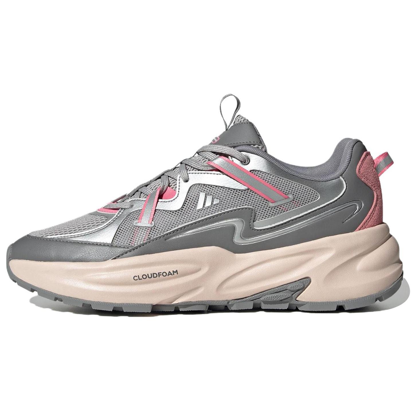 

Adidas OZWAVE SURGE 2.0 Abrasion Resistant Low top Chunky Sneakers Unisex Gray Sneakers JQ9254 40