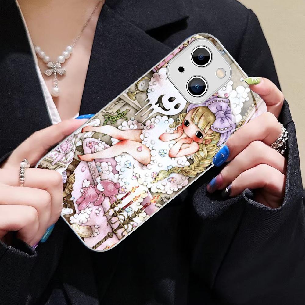 Selling Aya Takano Phone Case For IPhone 14 13 12 Mini 11 Pro XS Max X XR 14 Plus Tempered Glass Cover