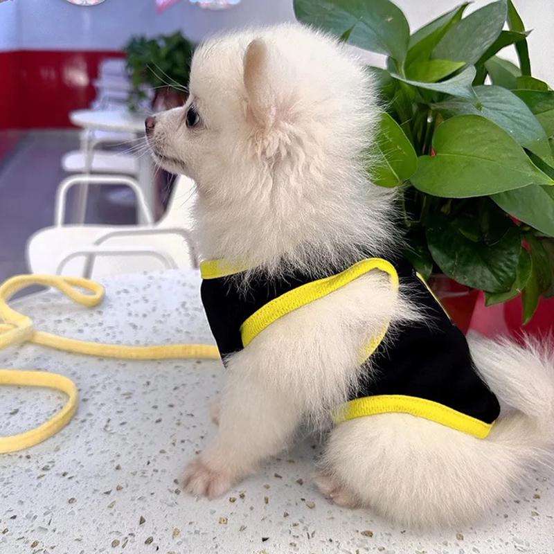 Cool Pet Sleeveless Vest with Buckle Summer Puppy Dog Clothes for Small Dogs Pomeranian Pinscher Schnauzer Cat mascotas Clothing