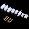 380PCS 2.8mm Pitch 2 3 4 6 Pin Electrical Wire Connector Male Female 2.8 Plug Cable Terminal Plug Kits for Car Motocycle Bike
