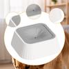 Bowl Pet Water Dispenser Anti Overflow Slow Drinking for Messy Drinkers Medium Large Dogs