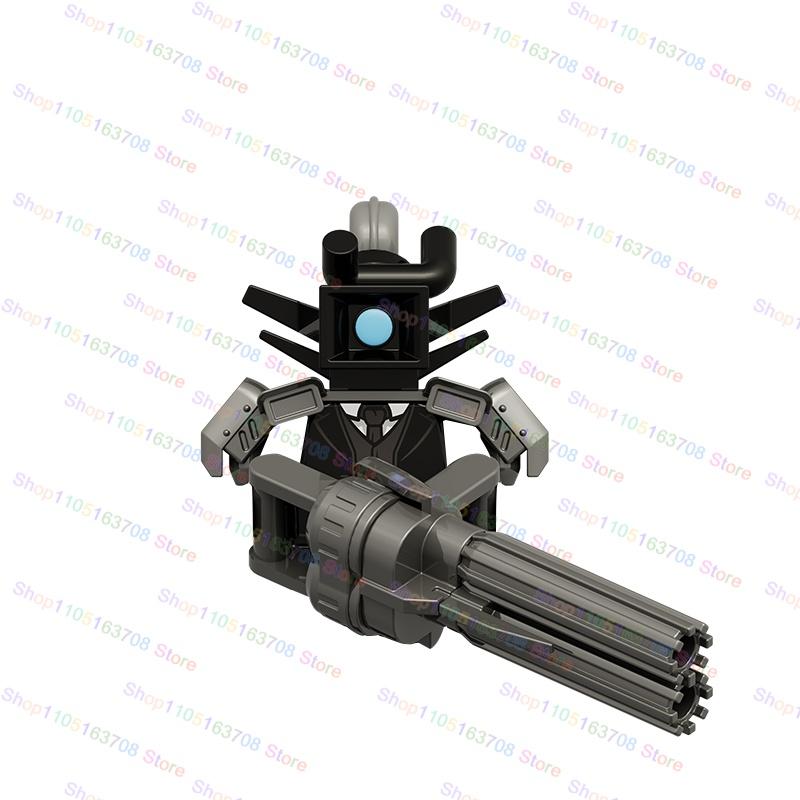 High-Quality Moc High-Quality Skibidi High-Quality Toilet High-Quality Man High-Quality Anime High-Quality Cartoon Construction Pieces Small