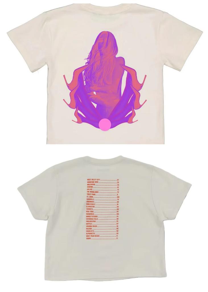 Cantante Kesha boy Crazy Tits Out Tour Stampa T Shirt Unisex Abbigliamento Donna Cotone T-shirt Moda Hip Hop 2026 Estate Nuova T-shirt