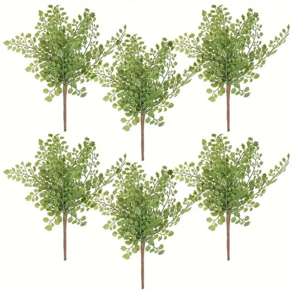 

Handmade Artificial Maidenhair Fern Plants Real Touch Fake Plant Hotel Restaurant Decor