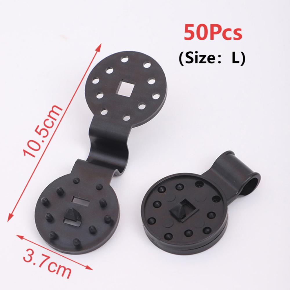 30/50pcs Heavy Duty Shade Cloth Clips - Windproof Tarp Clamps for Greenhouse Sunshade Bird Netting Garden Patio