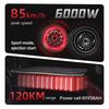 BOYUEDA S5 E-Scooter 6000W Motor 60V38AH Battery Bluetooth APP Connection Electric Scooter Smart NFC Function 11" Off-Road Tire