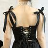 Elegant Solid Color Corset for Women Ladies Dress Corset Fashion Female Stretch Rope Waist Trainer for Prom Party