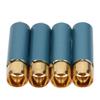 4 Stück PreffairCelsiusR1722 Stecker Vergoldet Selbstverriegelnd Lötlos Stecker