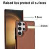 For Samsung GalaxyS23 S22 S21 S20 Ultra Note20 10 Organ Design Multi Card Slot Card Coin Storage Leather Wallet Phone Case