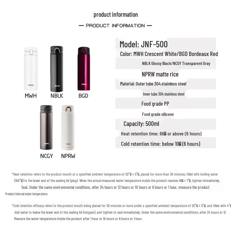 Thermos JNF-500 Stainless Steel Insulated Water Bottle