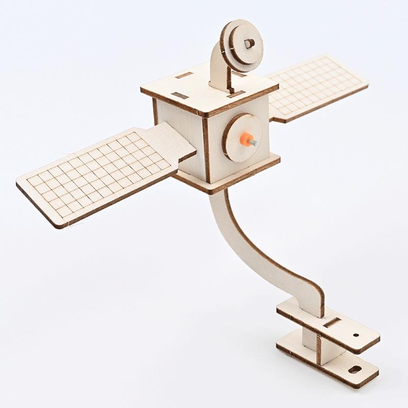 STEAM Space Satellite Model: Educational Toy for Elementary Science and Technology Experiments