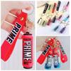 Drink Prime Wine Bottle Key Chain Colorful Bag Pendbant Fashion Car Key Rings