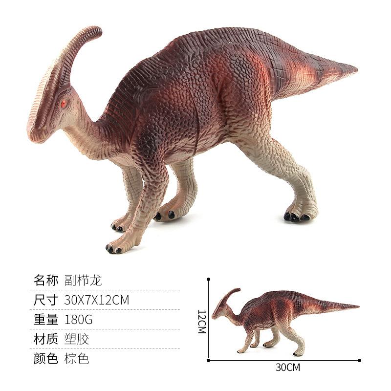 Dinosaurs World Triceratops  Tyrannosaurus Spinosaurus Triceratops Rex Plastic Static Dinosaur Animal Model Toy Kids Gift
