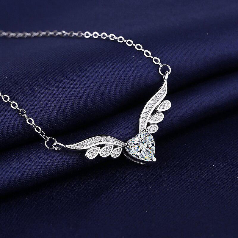 New Arrival Luxurious Angel 'S Wing Color Color On The Neck Necklaces Anniversary Giveaway For Women Present Jewelry X6803Luxury Jewelry
