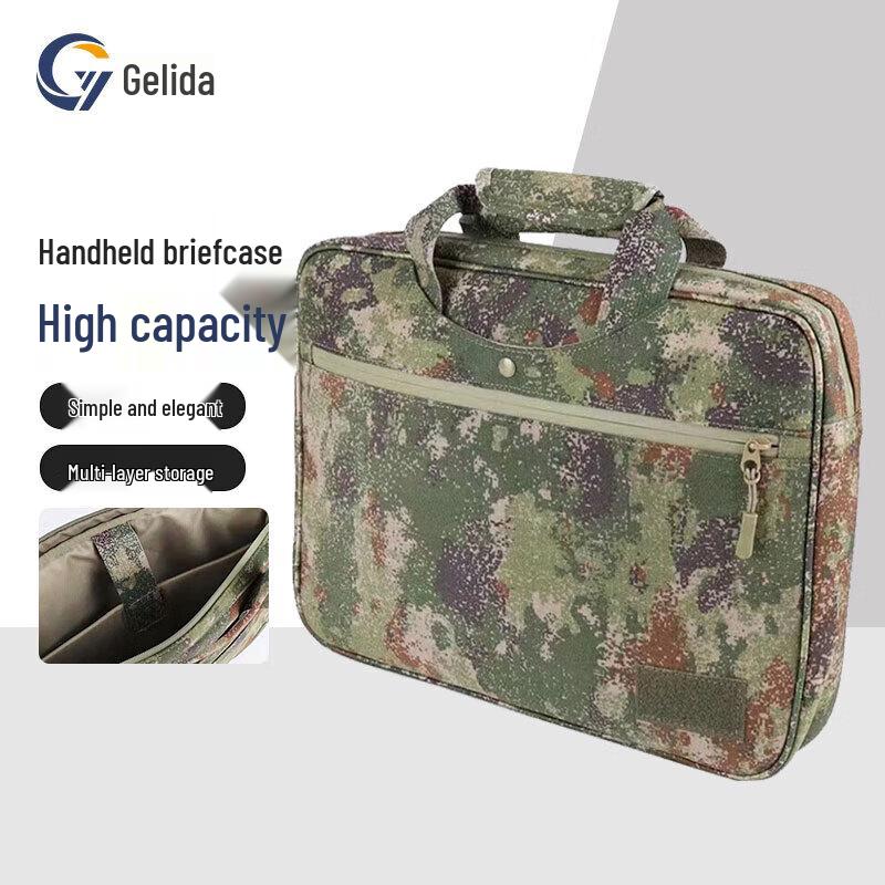 GELIDA Tactical Camouflage Laptop Briefcase