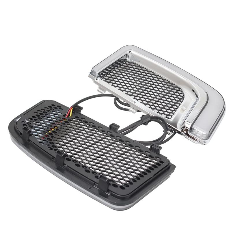 LED Turn Signal Light Motorcycle Fairing Grille For  Touring Street Electra Glide Tri Glide FLHTK FLHTCU FLHTKSE