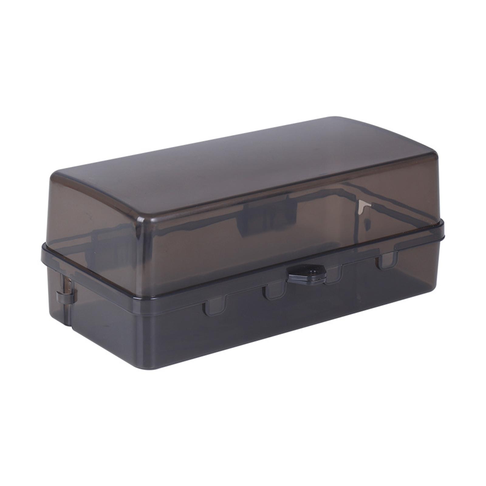 

Waterproof Cable Management Box Outdoor Extension Lead Cover Outdoor Electrical Box Electric Outlet Protector Enduring чорний