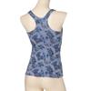 Atsugi Clear Beauty Active Sports Yoga Tanktopp med skåler og botanisk nyanse 47047RS BH, Plagg, Mønster, Fukttransporterende, Hurtigtørkende, Dame,