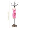 Metal Jewelry Display, Necklace Showing Rack Ear  Hanging Holder Bracelet Shelf;Gold: