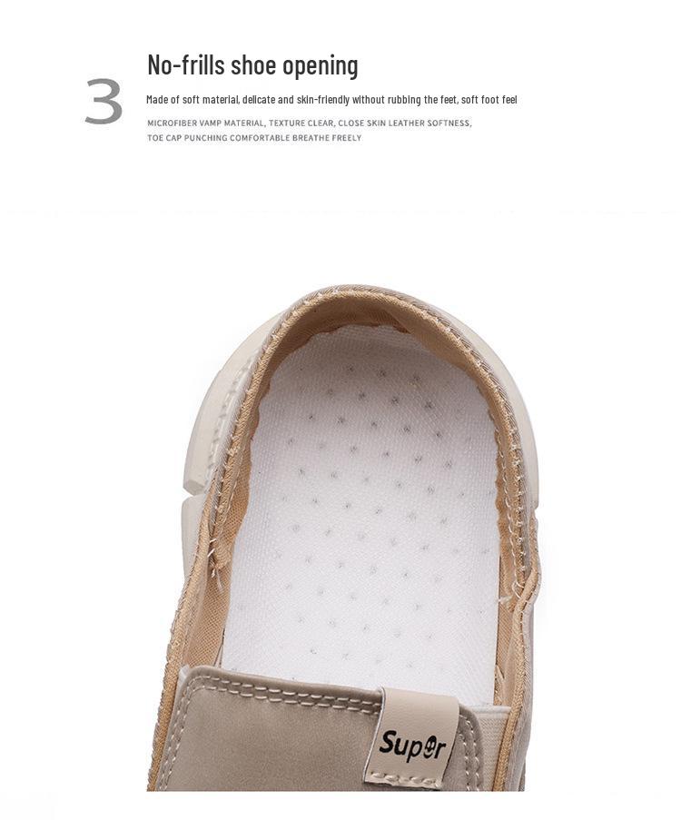 2023 Spring Men's Breathable Ice Silk Cloth Shoes - Fashionable, Comfortable, All-Match Korean Style