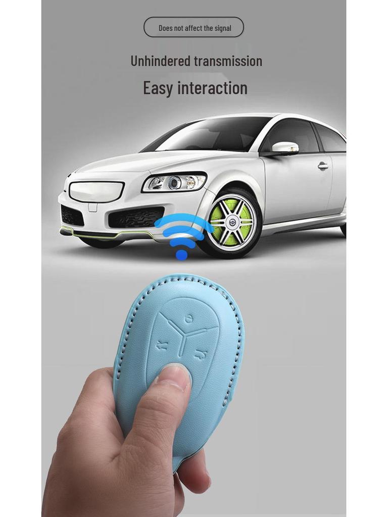 Creative Key Case for 2025 Geely Xingyuan Youth Edition New Energy Vehicle