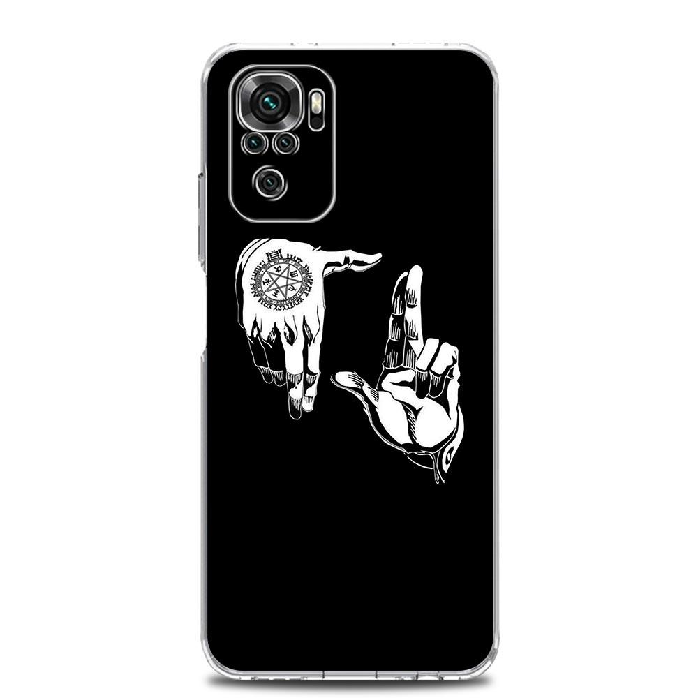 Moon Tarot Cat Aesthetic Soft Phone Case For Xiaomi Redmi Note 12 11 9S 9 8 10 Pro Plus 7 8T 9C 9A 8A K40 Gaming Clear Cover