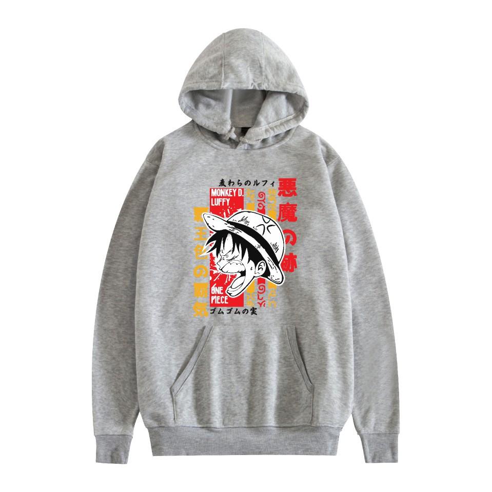 Unisex Cosplay Hoodie Pullover Women Men ONE PIECE Anime Hooded Sweatshirt Costume