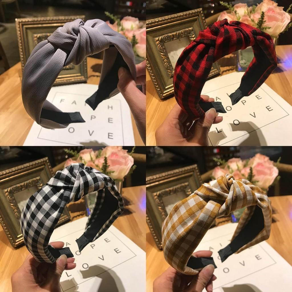 Versatile Women's Cute Hair Band Featuring A Top Knot And Soft Comfortable Fabric For All-day Wear