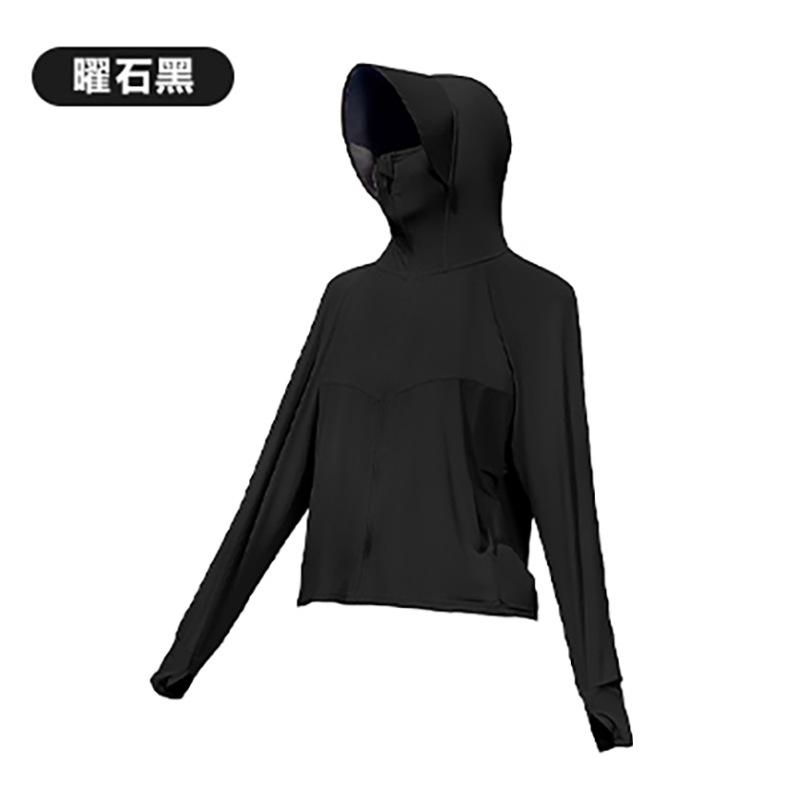 Women's cooling sun-protective shirt, summer thin UV-blocking long-sleeve jacket, 1011 new original yarn outdoor sun-protective clothing