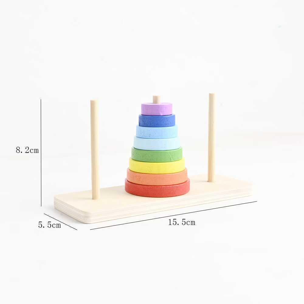 Colorful Wooden Bead Counting Frame: Early Education Toy for Kindergarten Fun and Learning